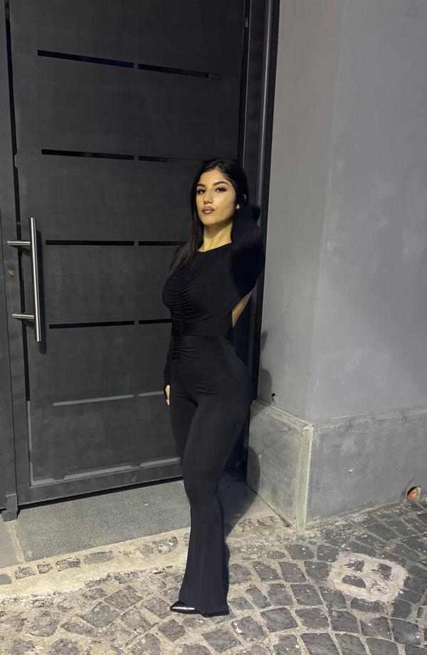 TUTONE LYCRA SCOLLO DIETRO