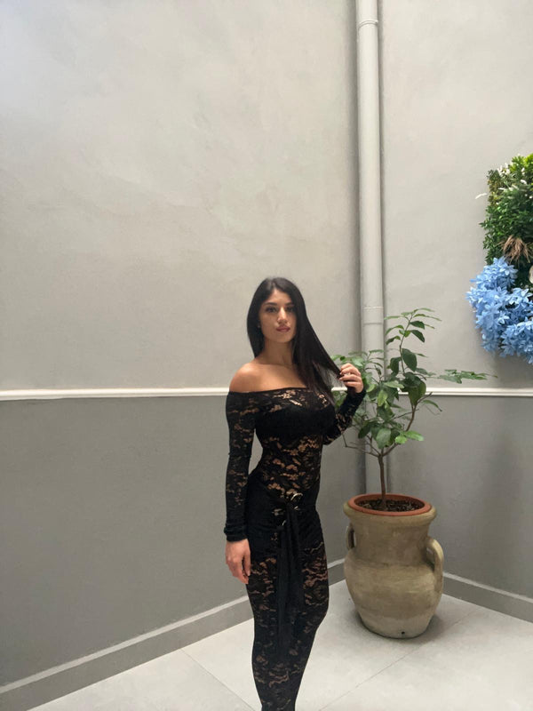 JUMPSUIT IN MERLETTO