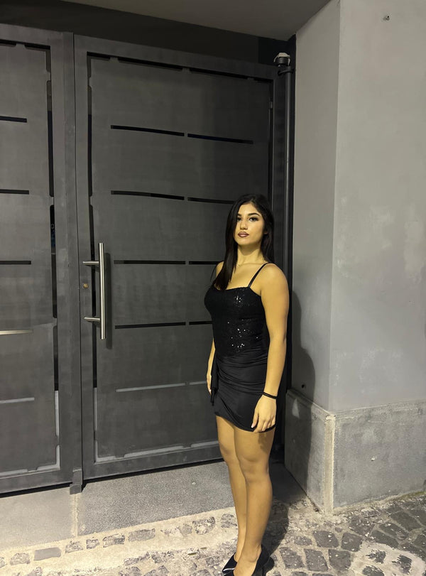 VESTITINO CON CORPETTO IN PAILLETTES