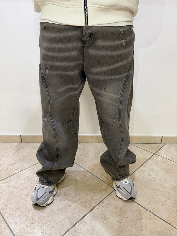 JEANS SUPER BAGGY 404 BLACK