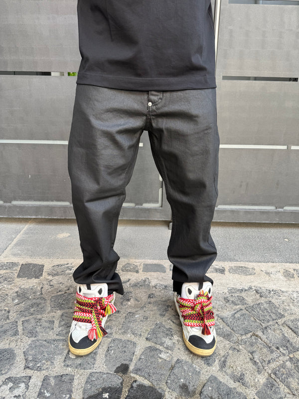 JEANS BAGGY SPALMATO