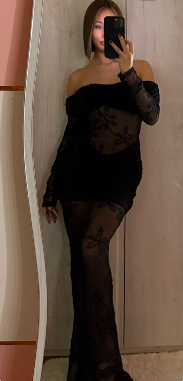 VESTITO LUNGO SIRENA