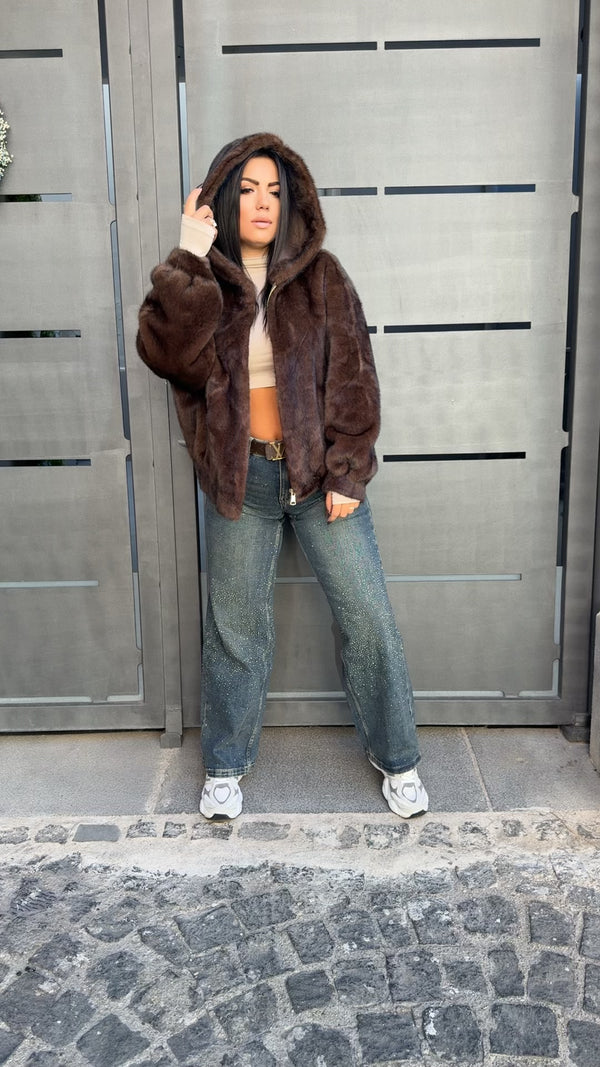 ECOPELLICCIA MOD GIUBBOTTO