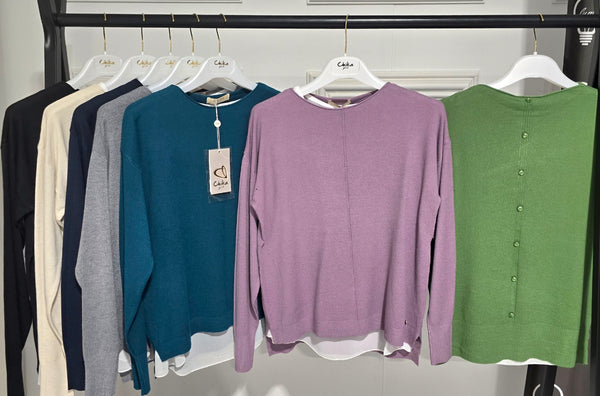 MAGLIONCINO CON CANOTTA