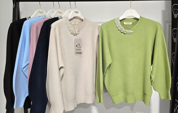 MAGLIONCINO MELISSA CON PERLE