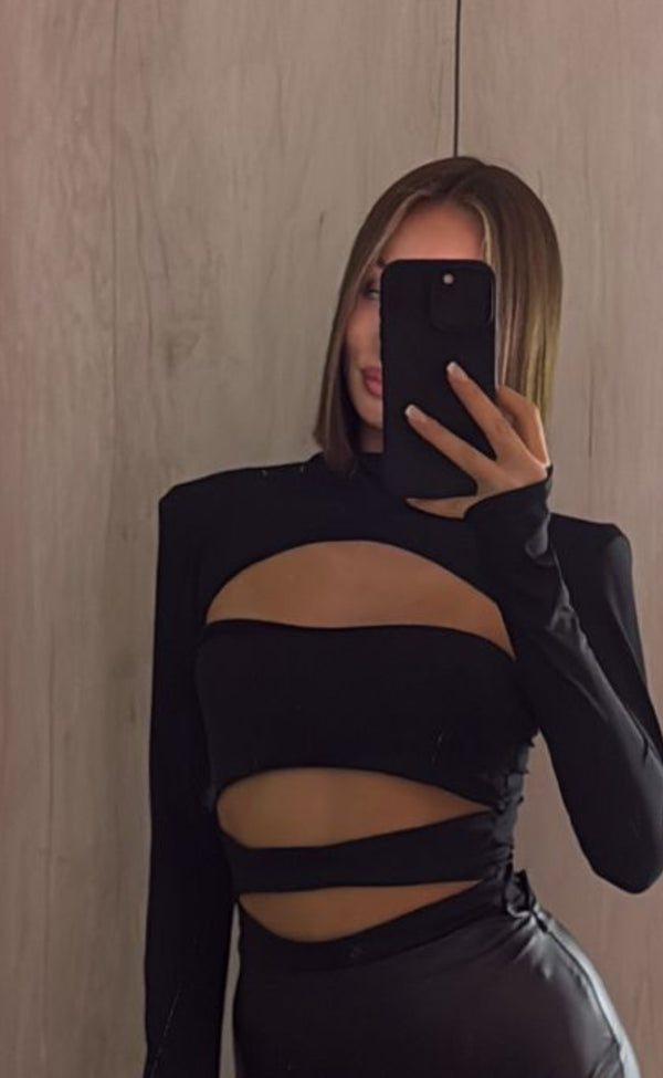 BODY A TAGLIO CON COPRISPALLE