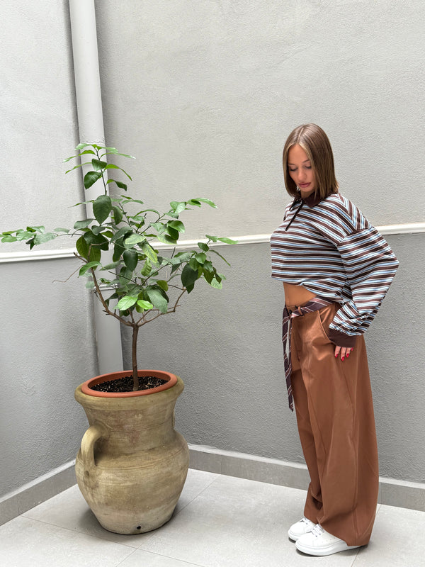 PANT BALLOON FOULARD